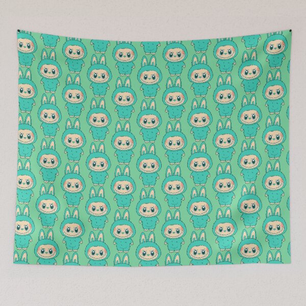 Item preview, labubu whole body green designed and sold by Diyanggostyle.