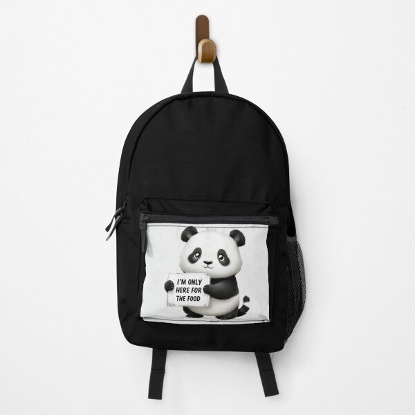 Item preview, I'm only here for the food cute panda design designed and sold by Stefrait-7.