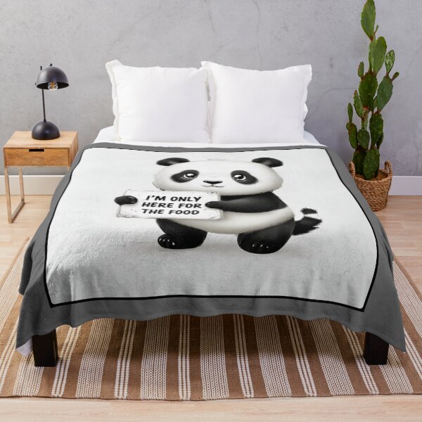 Item preview, I'm only here for the food cute panda design  designed and sold by Stefrait-7.