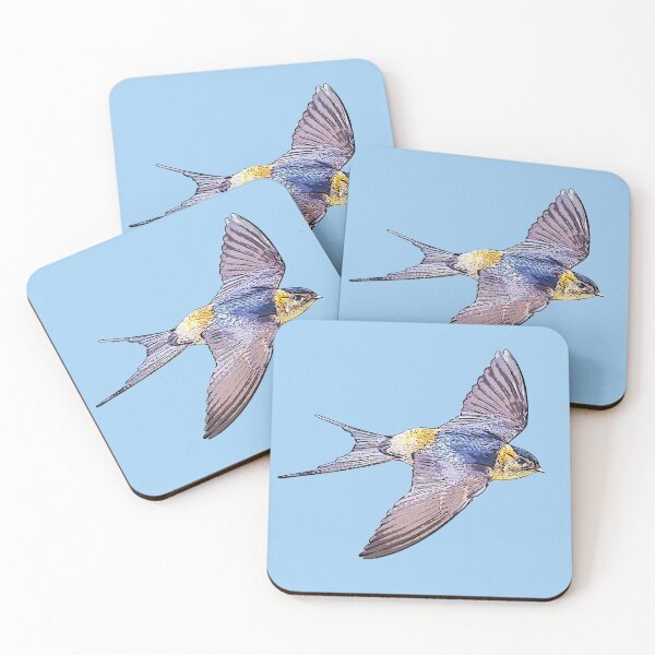 Item preview, European Red-rumped Swallow Black Alternate Design  designed and sold by designsasstultd.