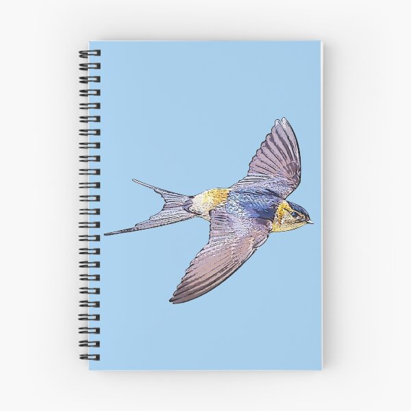 Item preview, European Red-rumped Swallow Black Alternate Design  designed and sold by designsasstultd.