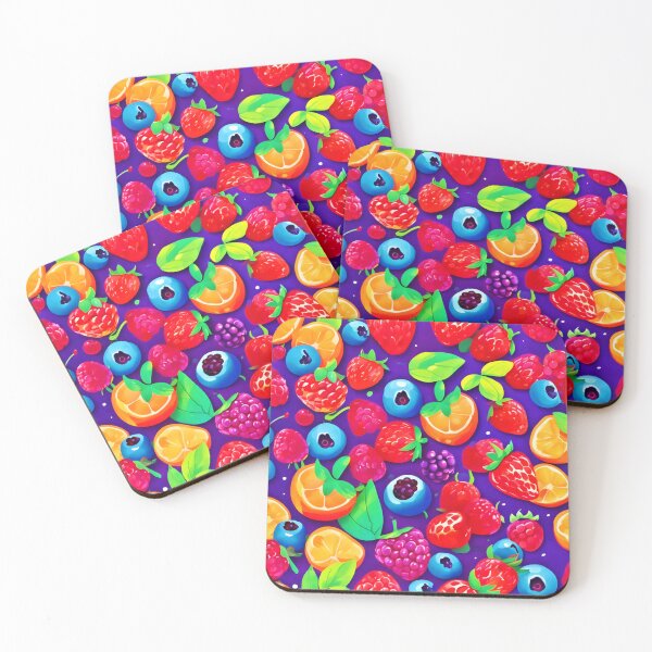 Item preview, Citrus & Berries Burst designed and sold by Health And Fitness Posts e-Store.
