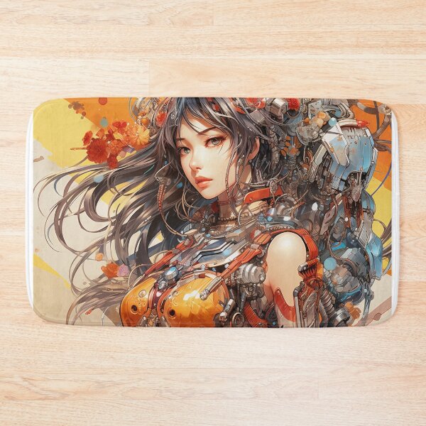Item preview, Floral Mech Warrior designed and sold by taoistviking.