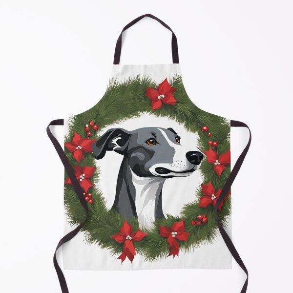 Item preview, Whippet Christmas Joy – Elegant Holiday Design for Dog Lovers designed and sold by GoodyPaws.