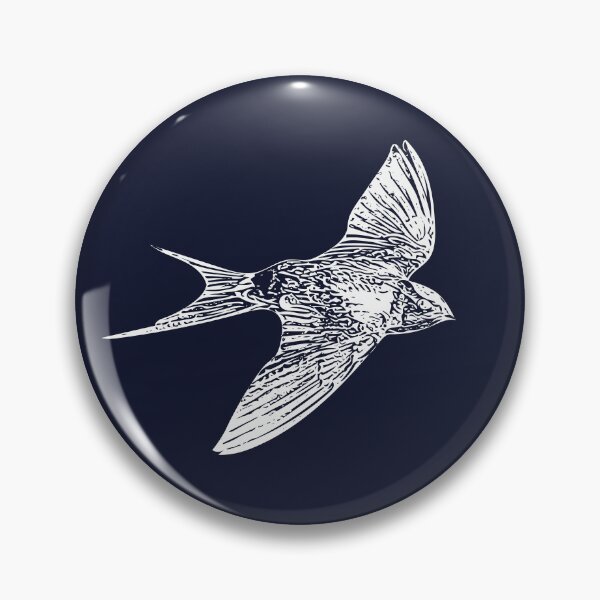 Item preview, European Red-rumped Swallow White Design  designed and sold by designsasstultd.