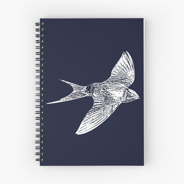 Item preview, European Red-rumped Swallow White Design  designed and sold by designsasstultd.
