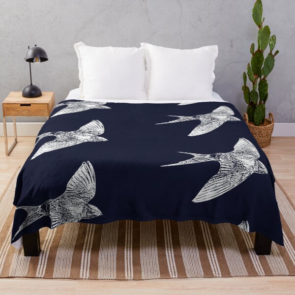 Item preview, European Red-rumped Swallow White Design  designed and sold by designsasstultd.