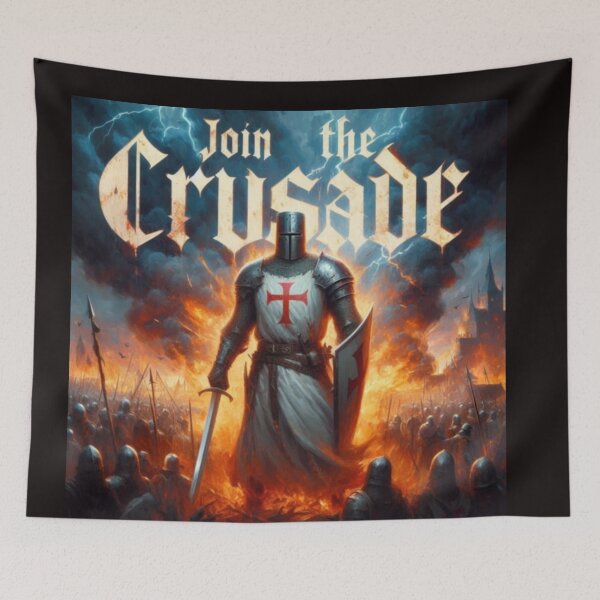 Item preview, Join The Crusade designed and sold by Jurand  Creations.