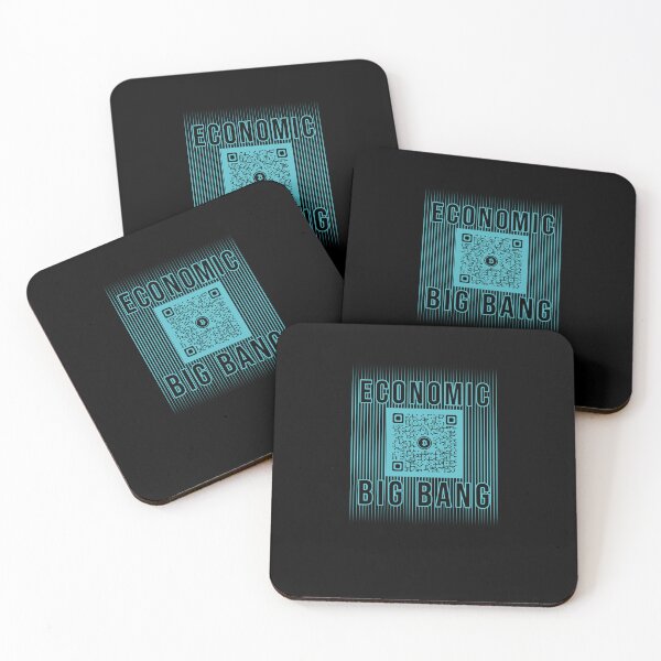 Item preview, Bitcoin Economic Big Bang Genesis QR Code designed and sold by Grimbart.