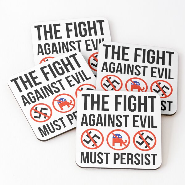 Item preview, The fight against evil must persist  designed and sold by Rachel the Artist .