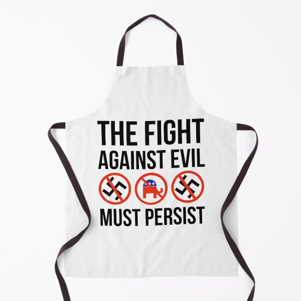 Item preview, The fight against evil must persist designed and sold by Rachel the Artist .