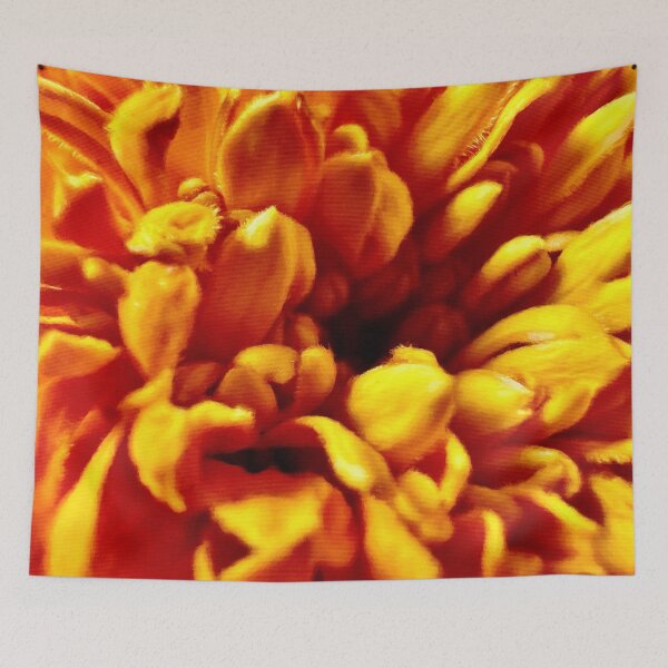 Item preview, Blossoming Orange Flower Buds designed and sold by Pamela Storch.