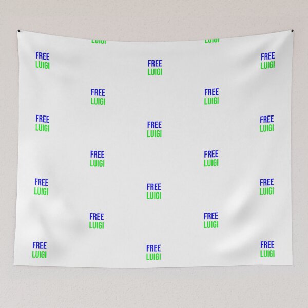 Item preview, Free Luigi blue green designed and sold by KATKattalestv.