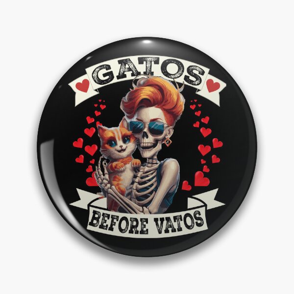 Item preview, Gatos Before Vatos - Funny Hispanic Cat Lover  designed and sold by Smix Pixels.