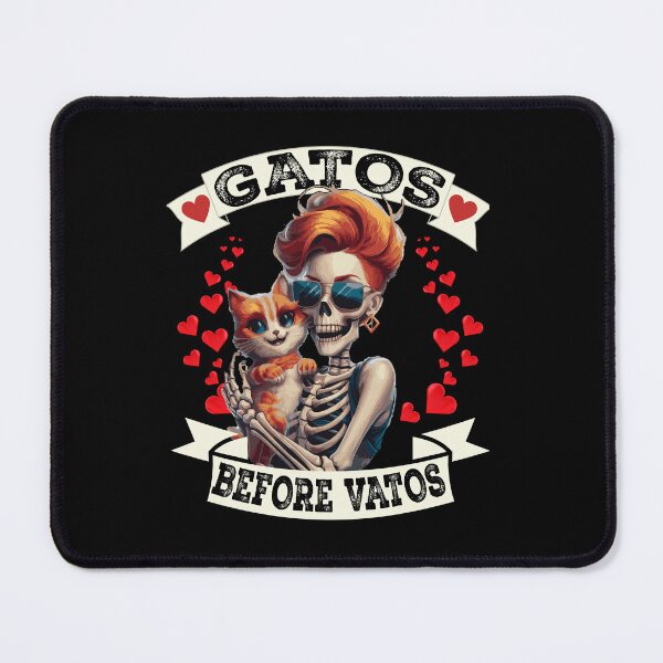 Item preview, Gatos Before Vatos - Funny Hispanic Cat Lover  designed and sold by Smix Pixels.