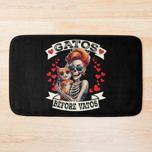 Item preview, Gatos Before Vatos - Funny Hispanic Cat Lover  designed and sold by Smix Pixels.
