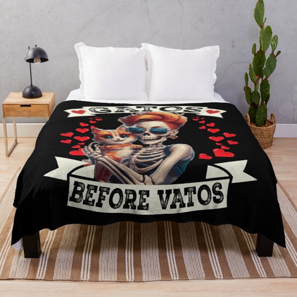 Item preview, Gatos Before Vatos - Funny Hispanic Cat Lover  designed and sold by Smix Pixels.