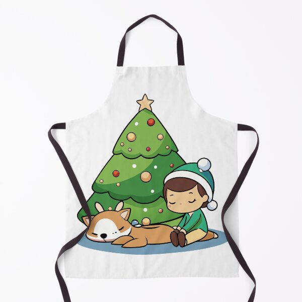Item preview, Child and Small Deer Curled Up in a Peaceful Scene designed and sold by omerfdln34.