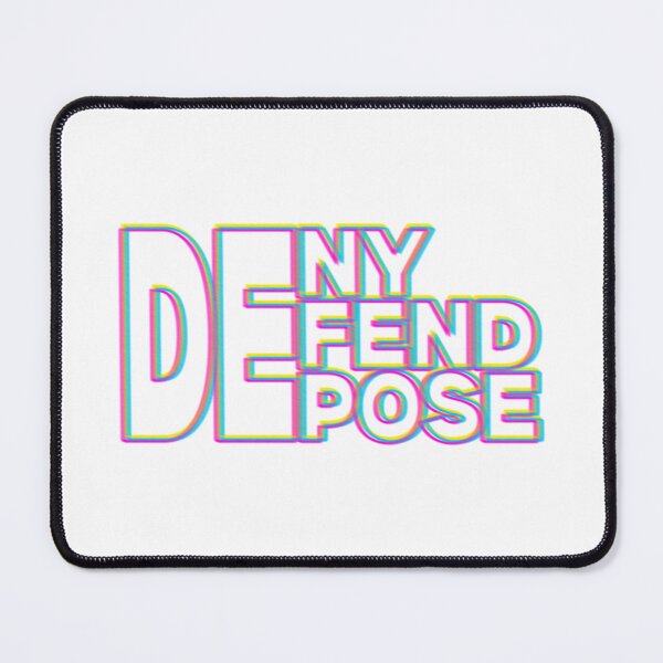 Item preview, Deny, Defend, Depose - glitch designed and sold by blackinkmice.