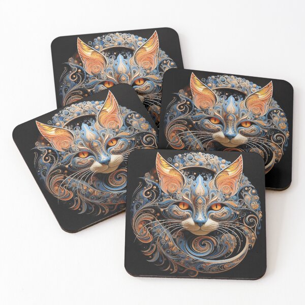 Item preview, Mystic Moon Cat designed and sold by taoistviking.
