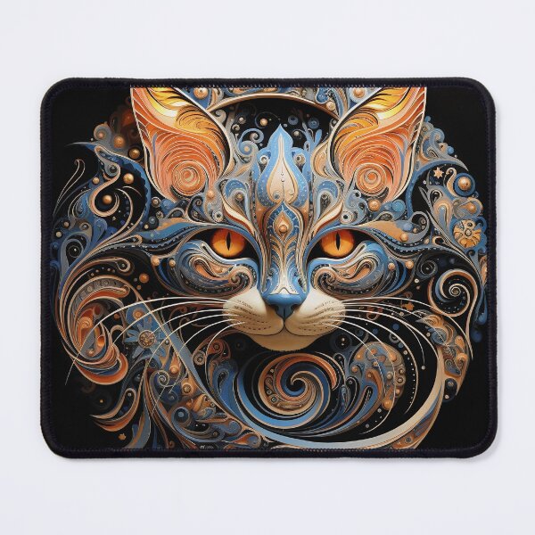 Item preview, Mystic Moon Cat designed and sold by taoistviking.