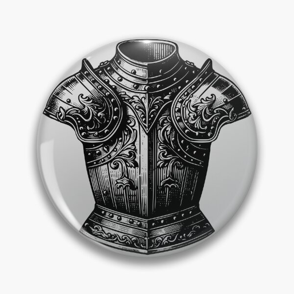 Item preview, Ornate Medieval Armor Breastplate Cuirass designed and sold by darkskydelights.