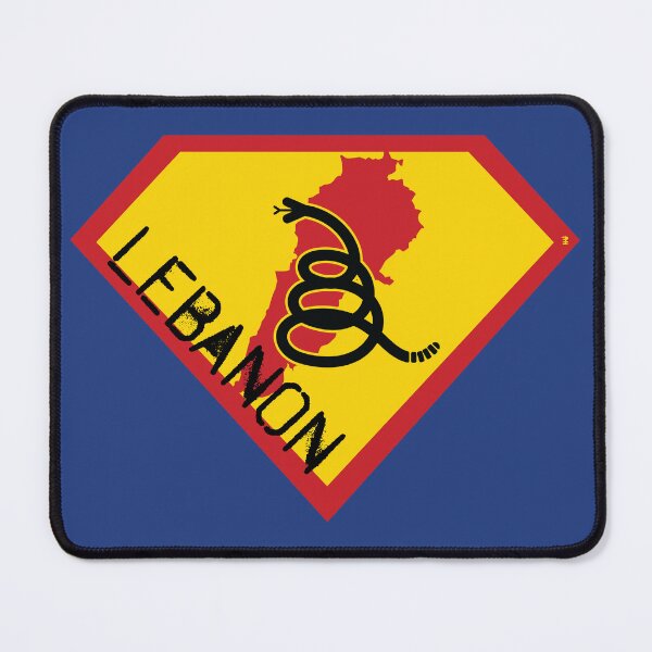 Item preview, LEBANON Spell Out - Freedom Is The Superpower - Modern Gadsden Snake Flag - Dont Tread On Me SUPERHERO design designed and sold by pelagio.