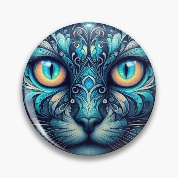 Item preview, Mystic Cat Eyes, Ornamental Face designed and sold by Gaborai.