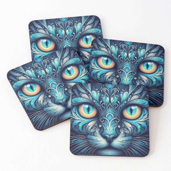 Item preview, Mystic Cat Eyes, Ornamental Face designed and sold by Gaborai.