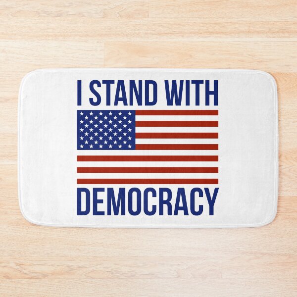 Item preview, I stand with democracy  designed and sold by Rachel the Artist .