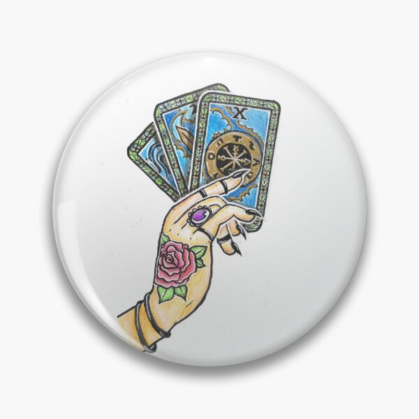 Item preview, Witchy Hand with Tarot Cards designed and sold by ambergoodson14.