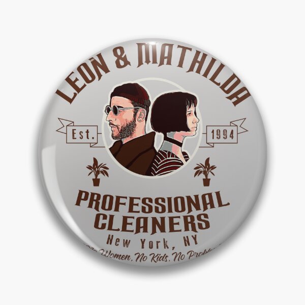 Item preview, Leon and Mathilda Professional Cleaners Lts designed and sold by Alema Art.
