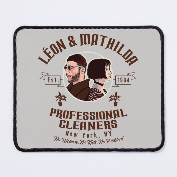 Item preview, Leon and Mathilda Professional Cleaners Lts designed and sold by Alema Art.