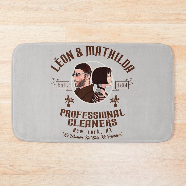Item preview, Leon and Mathilda Professional Cleaners Lts designed and sold by Alema Art.