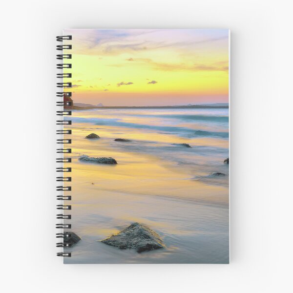 Item preview, Reflejos de rocas al atardecer en Tea Tree Bay designed and sold by Adam Gormley.
