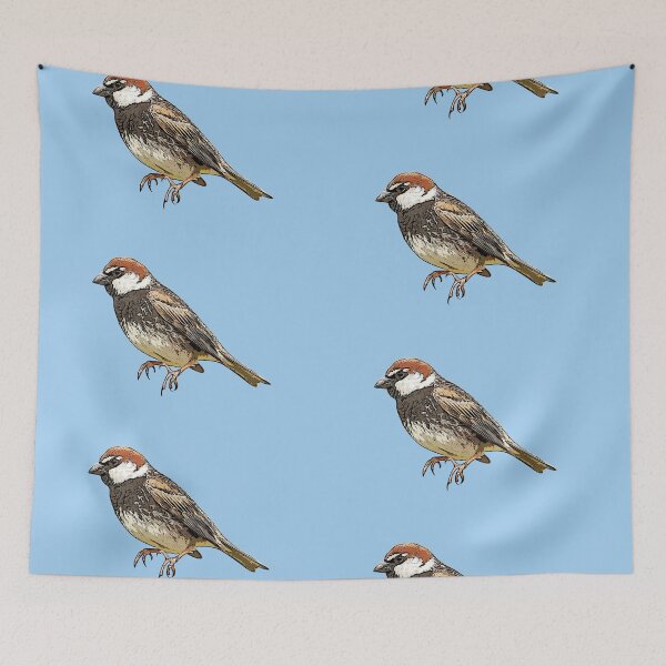 Item preview, Spanish Willow Sparrow Black Alternate Design  designed and sold by designsasstultd.