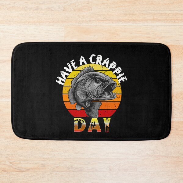 Item preview, Have A Crappie Day - Vintage Sunset Fishing  designed and sold by Smix Pixels.