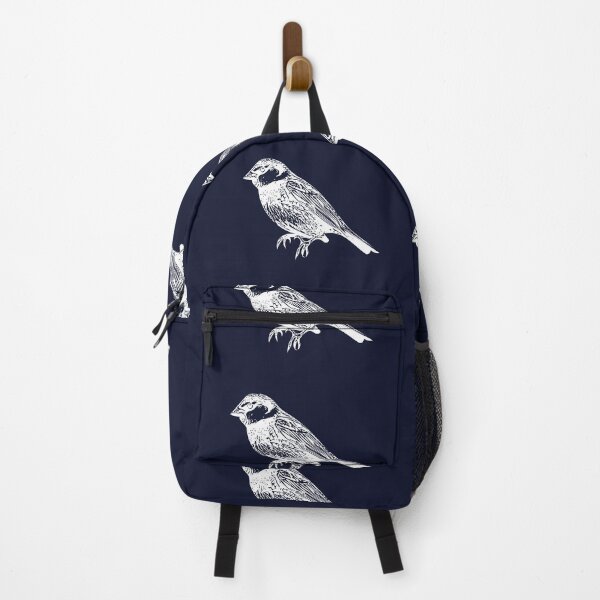 Item preview, Spanish Willow Sparrow White Design  designed and sold by designsasstultd.