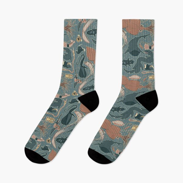 Item preview, Deep Sea Creatures (V2) designed and sold by sockrosma.