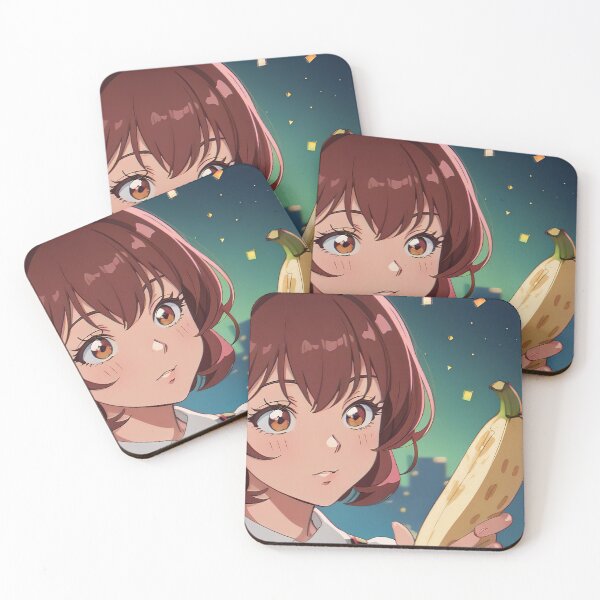 Item preview, A Puzzled Anime with Banana designed and sold by Daveidaho.