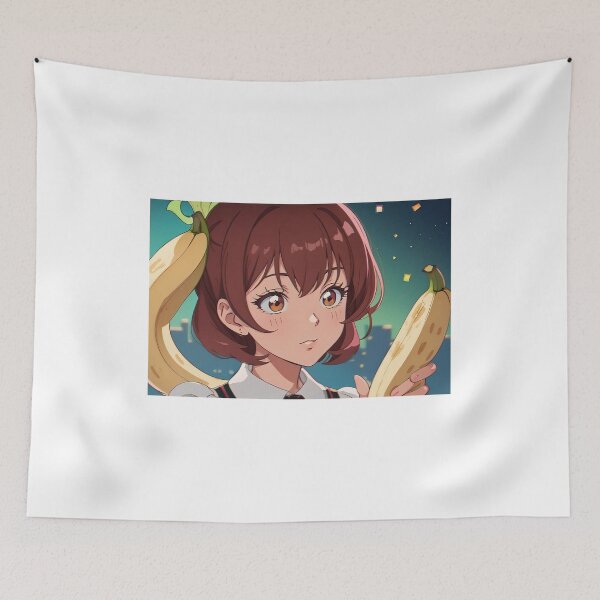 Item preview, A Puzzled Anime with Banana designed and sold by Daveidaho.