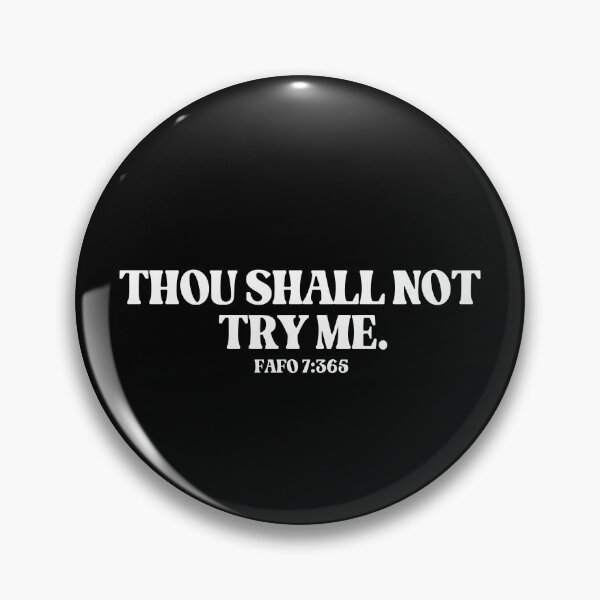 Item preview, Thou Shall designed and sold by SpiritualVision.