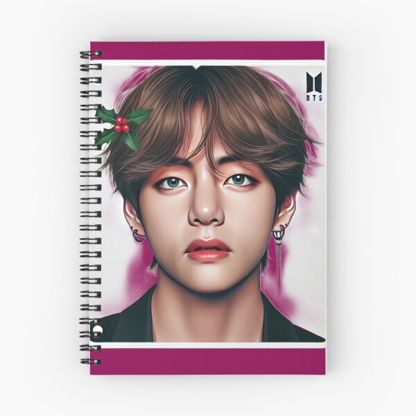 Item preview, Taehyung Iconic Charm | BTS-Inspired Holiday Art designed and sold by DEEPDesignsART.