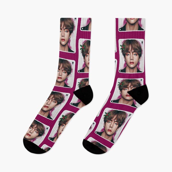 Item preview, Taehyung Iconic Charm | BTS-Inspired Holiday Art designed and sold by DEEPDesignsART.
