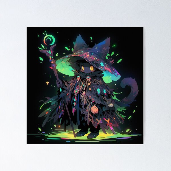 Item preview, Kitty Wizard designed and sold by taoistviking.