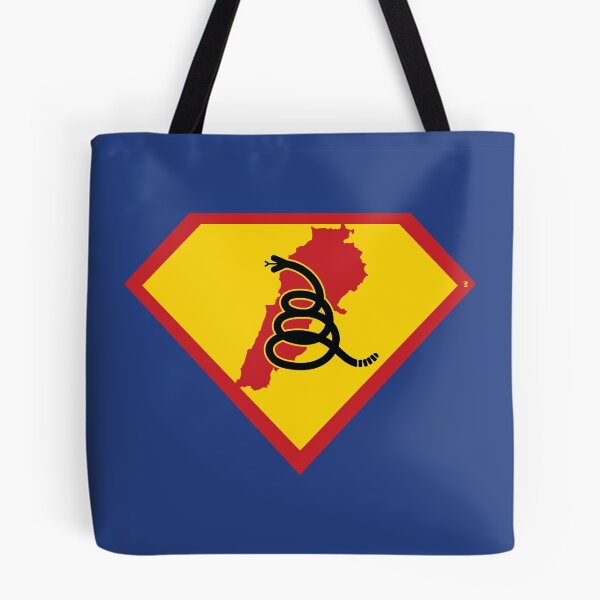 Item preview, LEBANON  - Freedom Is The Superpower - Modern Gadsden Snake Flag - Dont Tread On Me SUPERHERO design designed and sold by pelagio.