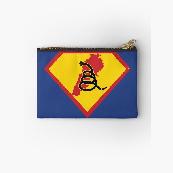 Item preview, LEBANON  - Freedom Is The Superpower - Modern Gadsden Snake Flag - Dont Tread On Me SUPERHERO design designed and sold by pelagio.