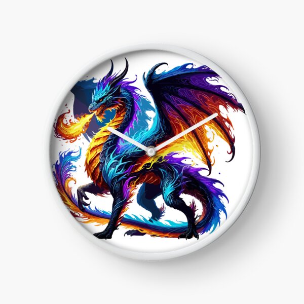 Item preview, Blue Flame Dragon (#2) designed and sold by Xsquilax.