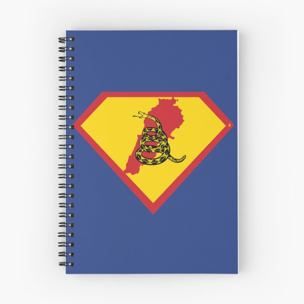 Item preview, LEBANON  - Freedom Is The Superpower - Gadsden Snake Flag - Dont Tread On Me SUPERHERO design designed and sold by pelagio.