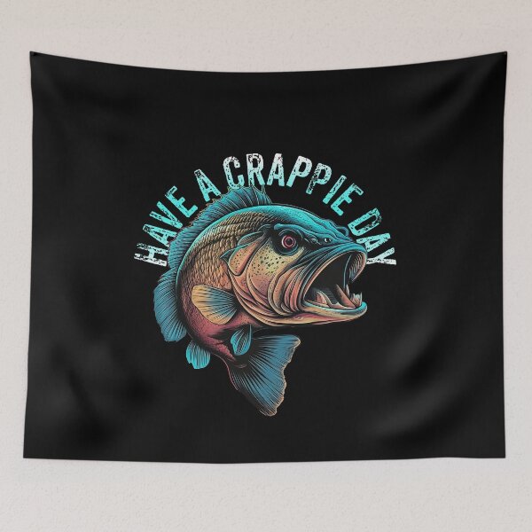 Item preview,  Have A Crappie Day - Vintage Sunset Fishing  designed and sold by Smix Pixels.